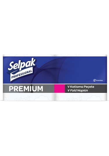Selpak Professional Premium V Katlama Peçete 250'li 18 Paket 21 x 21 CM