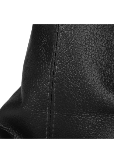 Youmex Vw Touran 2003-2010 Ve Caddy Mk2 2004-2009 İçin 5 Vites Değiştirici Kolu, Dayanıklı Pu Deri Malzeme, Kolay Kurulum Siyah