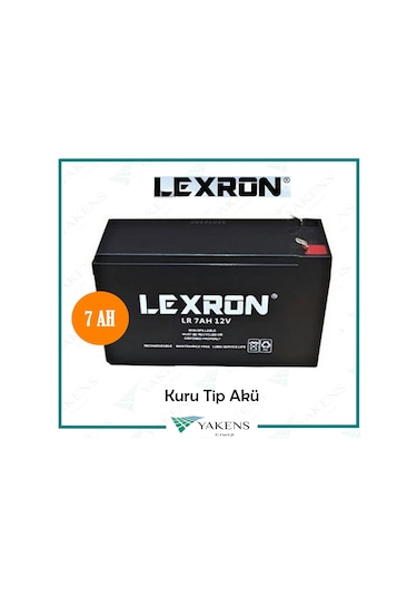 Lexron 7 Ah 12v Kuru Akü Lexron
