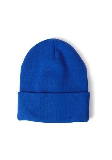 Bana Lazım Olan Unisex Kışlık Triko Basic Katlamalı Bere Düz Bere