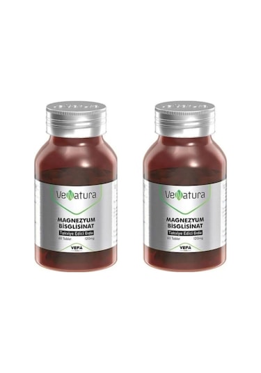 Venatura Magnezyum Bisglisinat 120mg 2 x 60 Kapsül
