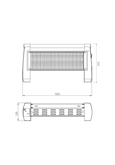 Kumtel KS 2819 1200 W Quartz Isıtıcı