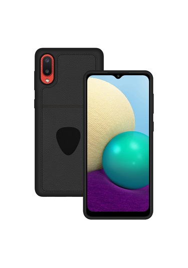 Fitcase Samsung Galaxy A02 Kilif Proda Deri Tek Kartlik Cepli 500649320