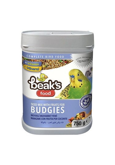 Beaks Meyveli Muhabbet Kuşu Yemi 750 G