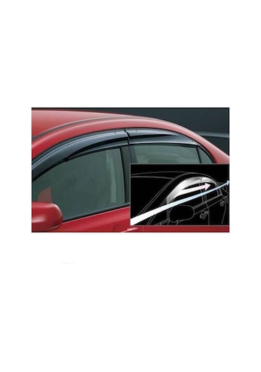 Fiat Egea Hatchback Cam Rüzgarlığı Parlak Siyah Tam Uyumlu