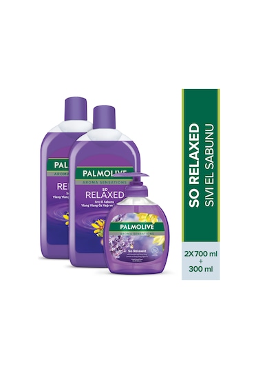 Palmolive Aroma Sensations So Relaxed Sıvı Sabun 2 x 700 ML + 300 ML