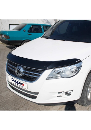 Cappafe Vw Tiguan Ön Kaput Koruyucu Rüzgarlık 4Mm Abs 2008-201