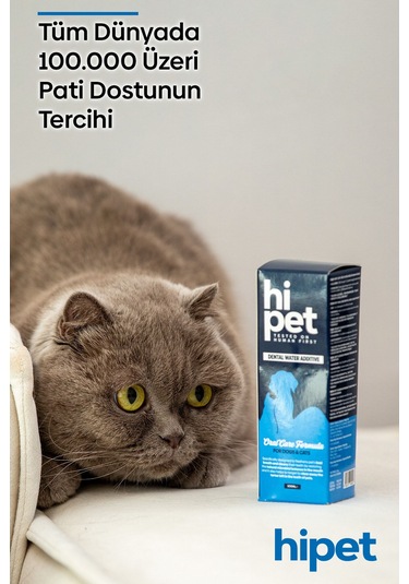 HiPet Kedi Ağız Bakım Suyu 100 ML