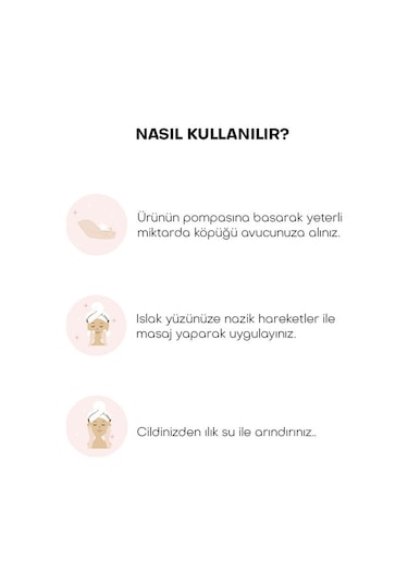 From Natura Çay Ağacı Ve Salisilik Asit Yıkama Köpüğü 200 Ml