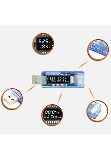 Usb Voltmetre. Usb Ampermetre. Usb Akım Ölçer Vastar