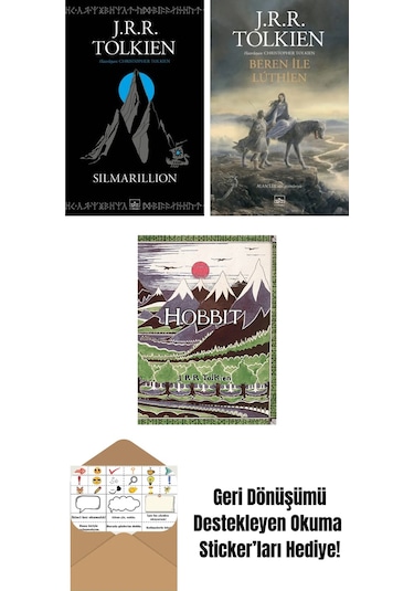 Silmarillion + Beren İle Luthien + Hobbit Özel Ciltli Baskı