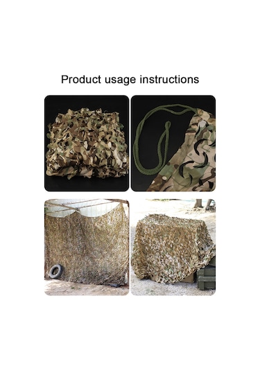 Ximistore9 1.5x2m Poliester Orman Kampı Kamuflaj Ağı - Yeşil Cp, Ultra Violet Ve Nem Koruma, Av, Manzarafotoğrafçılığı İçin Dayanıklı Taşınabilir Çok Renkli