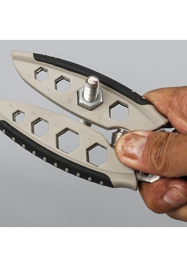 Pazly Sıyırma Renk Makinesi Kablo İnç Delikli Çelik Çok Boyutlu Amaçlı Altıgen 7 6pi