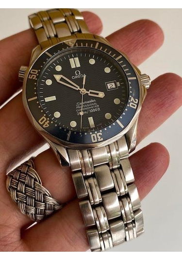 Omega Seamaster Chronometer 41mm Çelik Kordon Erkek Kol Saati 2.