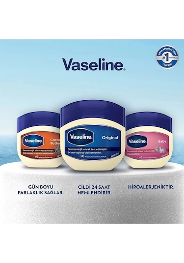 Vaseline Nemlendirici Jel Original 100 Ml X2