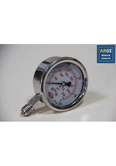 Simga Çap 63 0-250 Bar 1.6 Skl Gliserinli ALTtan Manometre