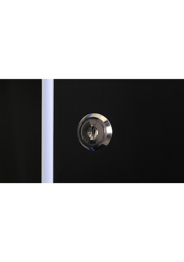 Lande 18u 19" Duvar Tipi Rack Kabinet Genişlik: 600 Mm Derinlik: 600 Mm Siyah