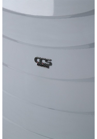 Ççs 5263 Polipropilen Battal Boy Valiz Gri