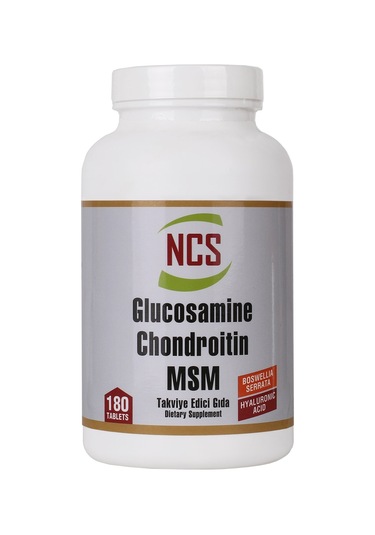 Ncs Glucosamine Chondroitin Msm 180 Tablet Glukozamin Hyaluronic