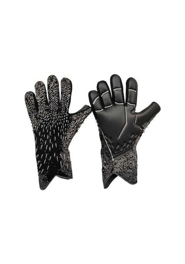 Artfulabode Yüksek Yetişkin Tutuş Su Skycıty Profesyonel Performans Kaymaz Kaleci İçin Geçirmez Futbol Eldivenleri Çocuk & & - Uj Siyah