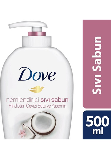 Dove Hindistan Cevizi Özlü ve Yasemin Nemlendirici Sıvı Sabun 500 ML