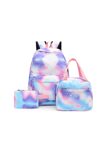 Vktech 3'lü Genç Okul Sırt Çantası Seti - Ayarlanabilir Kayışlı, Su Geçirmez Moda Çocuk Çantasılemon Yellow Lemon Yellow