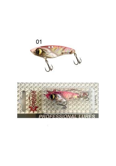 Captain Vertigal Metal Vibrasyon 10gr Lrf Suni Jig Yem