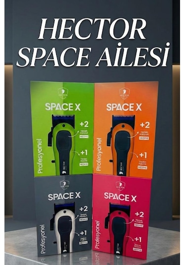 Hector Space X 8000 Rpm Saç Tıraş Makinesi Turuncu