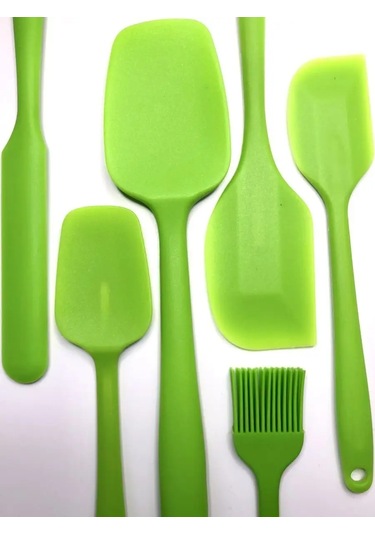 Ale-alena Silikon Spatula Seti 6 Parça 137864058 Yeşil