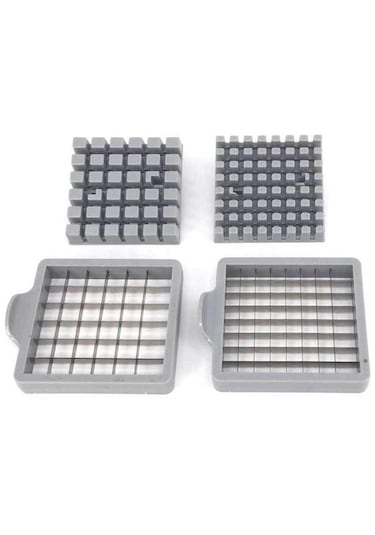 Homyl Manuel Kızartma Kesici 2 Adet Fransız Patates Peynir İçerir Gümüş