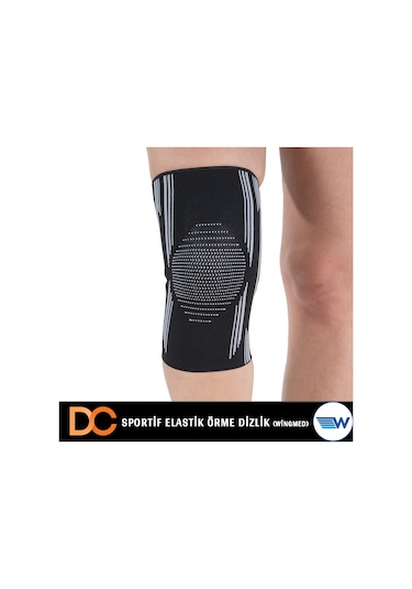 Sportif Elastik Örme Dizlik