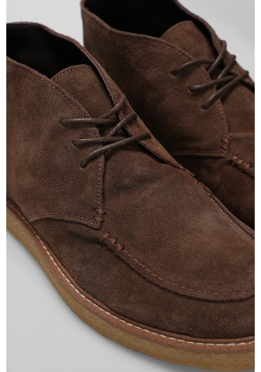 Lufian Gary Erkek Deri Bot Kahverengi Kahverengi 112230212100400 Kahverengi