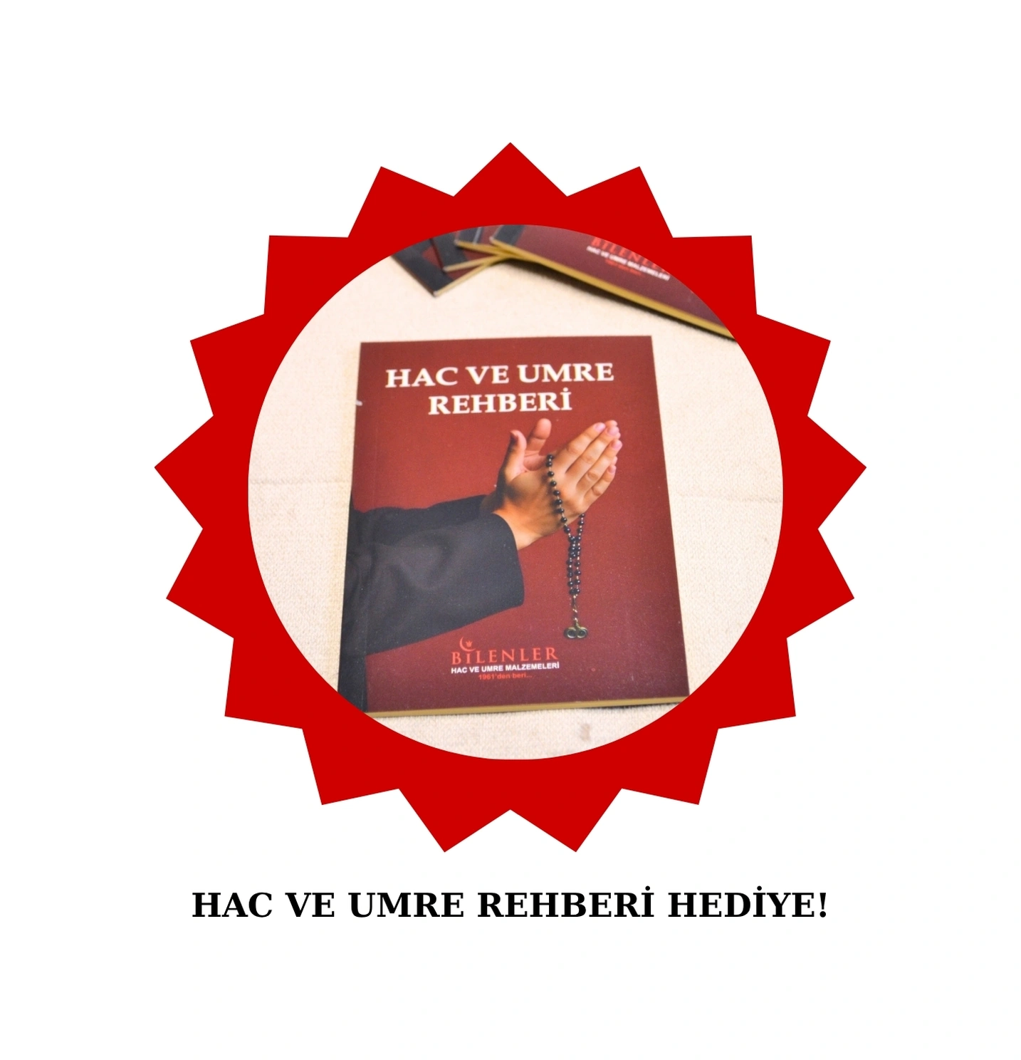 Kadın İhram Seti Abdest Çoraplı, Pudralı, Zikirmatikli, Full Umre Seti