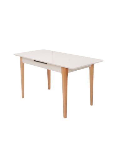 Paris Lak Panel Mdf Otomatik Açılır Mutfak Masası 70x110cm Bej