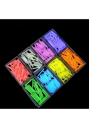 25 Yıllık Parlak Tüp Kendi Kendine Parlak Şişe Edc Kendi Kendine Parlak Işaretçi Pink 2x6mm 1 Piece Set