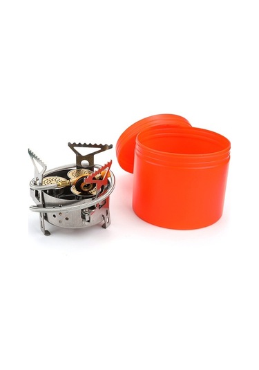 Ebitda 9000w Yüksek Güç Kamp Ocağı, Taşınabilir 3 Çekirdekli, Çelik Kafes, Rüzgar Geçirmez, Gümüş Renk, Kamp Ve Dış Mekan Pişirme İçin Gümüş