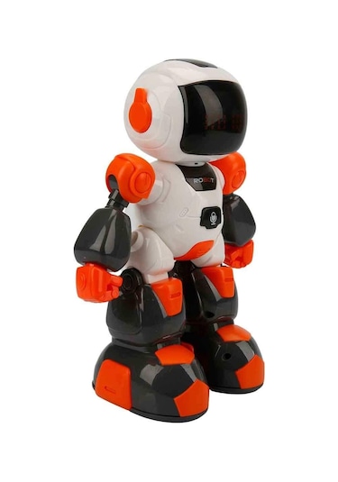 Uzaktan Kumandalı Sesli Ve Işıklı Programlanabilir Robot
