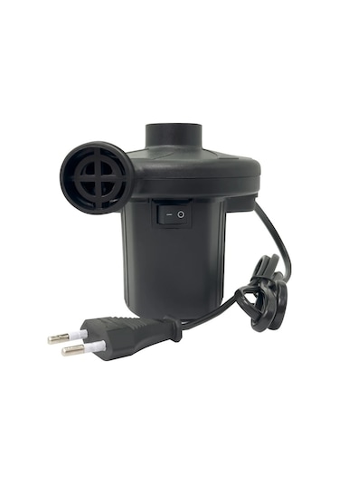 Zyzqstore Türkçe Hava Yatağı Pompa, Ac220v Taşınabilir Hızlı Doldurma Elektrikli 1 Adet