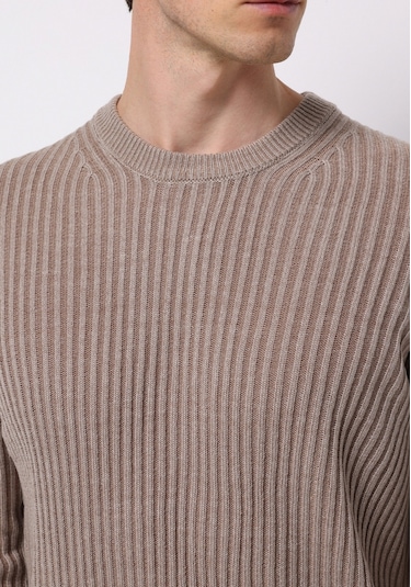 Colins Regular Fit Yuvarlak Yaka Jakarlı Erkek Bej Kazak Cl1076733 Q1.v2 Beı Bej Colins Regular Fit Yuvarlak Yaka Jakarlı Erkek Bej Kazak Cl1076733 Q1.v2 Beı Bej