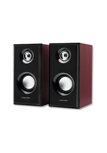 C-8003 Pc Hoparlör Usb 2.0 Ahşap Desen