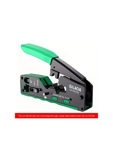 Besthome1 Dream011 Laoa Ağ Kablo Sıkma Aparatı Rj45 Rj11 Rj12 Kesme Soyma Cat5 5e 6 7 Metal, Sku La192238