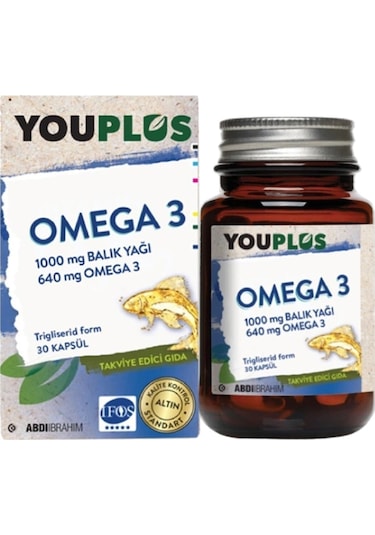 Omega 3 1000 Mg 30 Kapsül