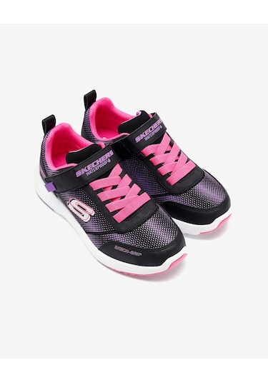 Skechers Dynamic Tread - Journey Time Büyük Kız Çocuk Siyah Spor Ayakkabı 303387l Bkhp Siyah