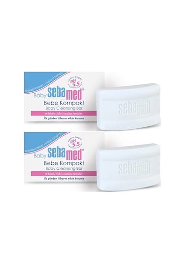 Sebamed Bebek Sabunu 100gr Kompakt 2 Li Set