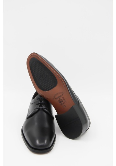 Danacı 9641 Kösele Erkek Klasik Ayakkabı - Siyah Siyah