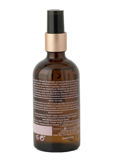 Gülsha Tam Gül Suyu 100 ML