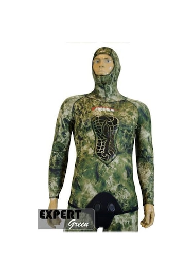Free-Sub Expert Green Comfort 5Mm Serbest Dalış Elbisesi - (173440103) Çok Renkli