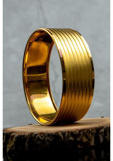 22 Ayar İşçiliksiz Trabzon Desen Bilezik 25 Gr