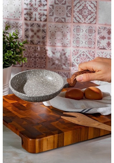 Karaca  Biogranit Dark Silver Mini Tava 14 Cm Gri