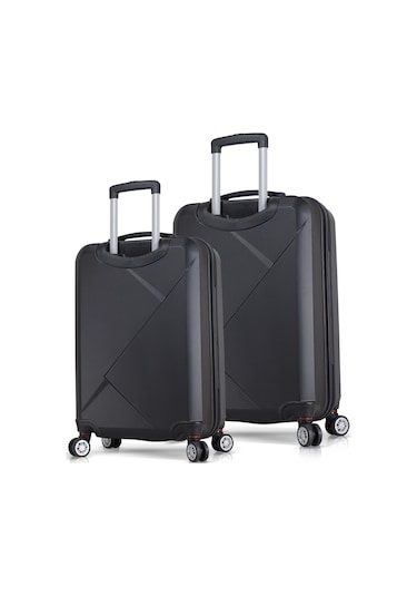 My Valice Diamond Abs 2'Li Valiz Seti (Orta Ve Büyük)